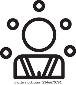 Circus Circus Show Outline Icon