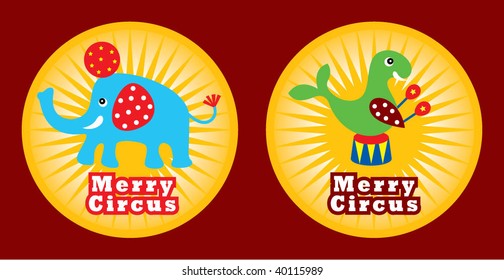 circus sticker