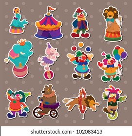 circus stickers