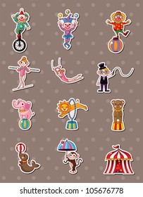 circus stickers