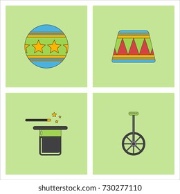 Circus stuff Icons