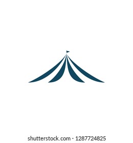 Circus Tend Icon Event Symbol Company Logo Template