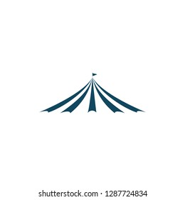 Circus Tend Icon Event Symbol Company Logo Template