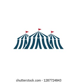 Circus Tend Icon Event Symbol Company Logo Template