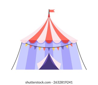 Circus tent amusement park marquee
