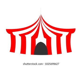 Circus Tent  - Cartoon Vector Image 