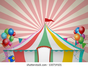 Circus Tent Celebration