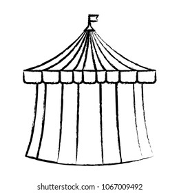 circus tent icon