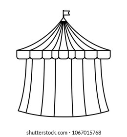 circus tent icon