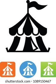 Circus Tent Icon