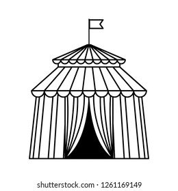 circus tent icon