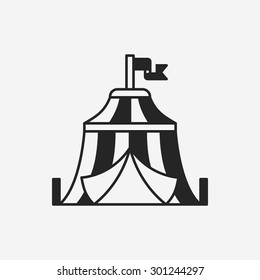 circus tent icon
