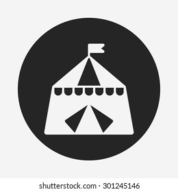 circus tent icon