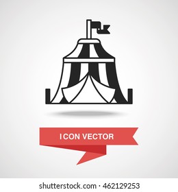circus tent icon