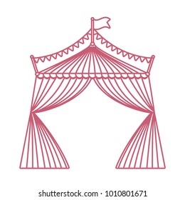 circus tent icon image
