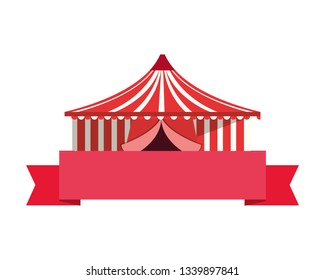 circus tent ribbon