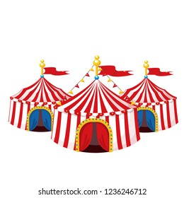 circus tent vector