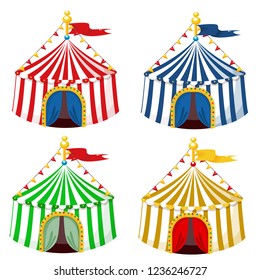 circus tent vector