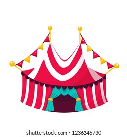 circus tent vector