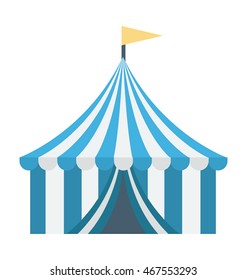 
Circus Tent Vector Icon
