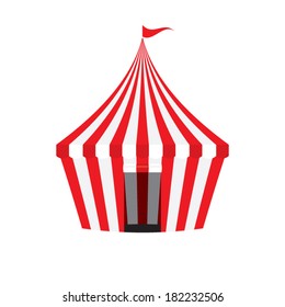 Circus Tent Vector Illustration