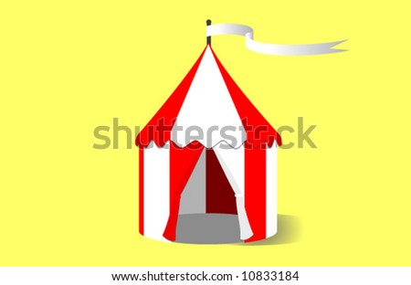 Circus Tent Vector Illustration