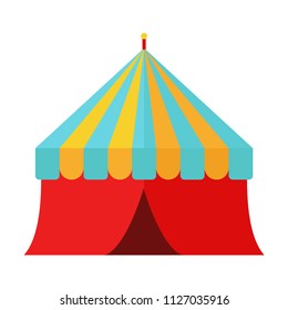 Circus tent. Vector illustration. EPS 10.