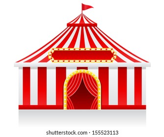 Similar Images, Stock Photos & Vectors of Illustration of a circus tent