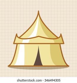 circus tents theme elements