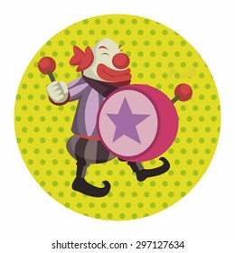 circus theme clown elements