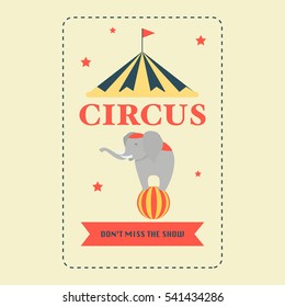 Circus theme poster design, Carnival poster