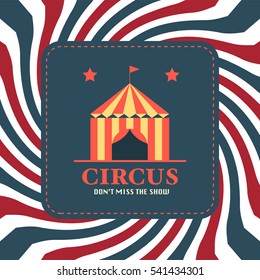 Circus theme poster design, Carnival poster