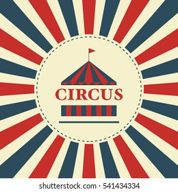 Circus Theme Poster Design Carnival Poster Stock Vector (Royalty Free ...