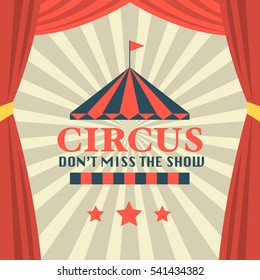 Circus theme poster design, Carnival poster