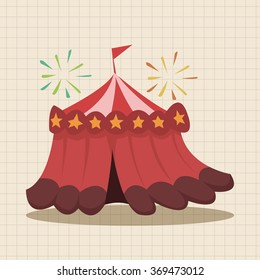 circus theme tent elements