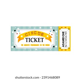 Circus ticket, circus show ticket png