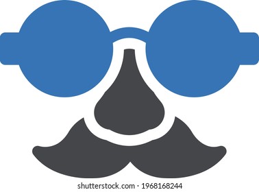 circus vector glyph color icon