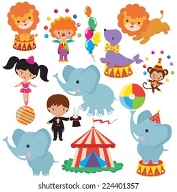 Circus vector illustration