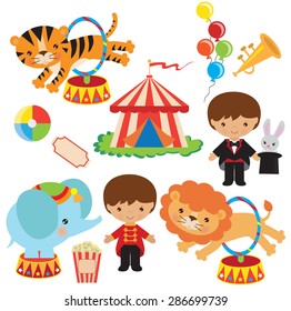 Circus vector illustration