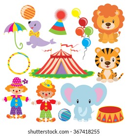 Circus vector illustration