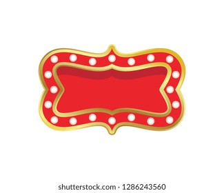 Circus vector illustration design logo emblems template