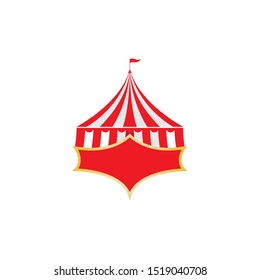Circus vector illustration design logo emblems template
