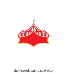 Circus vector illustration design logo emblems template
