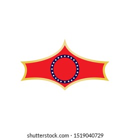 Circus vector illustration design logo emblems template
