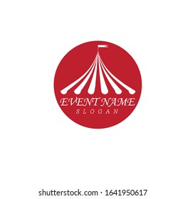 Circus vector illustration design logo emblems template