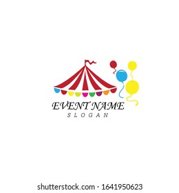 Circus vector illustration design logo emblems template