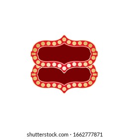 Circus vector illustration design logo emblems template
