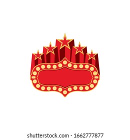 Circus vector illustration design logo emblems template

