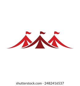 Circus vector illustration design logo emblems template