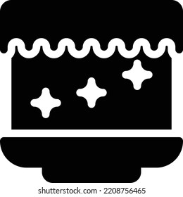 Zirkus, Vektorgrafik auf transparentem Hintergrund. Symbole in Premium-Qualität. Gyliph Vektorsymbol für Konzept und Grafikdesign.